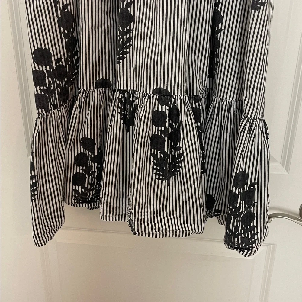 SZ Blockprints Aaron Dress Floral Boho NO BELT XS - Picture 9 of 10